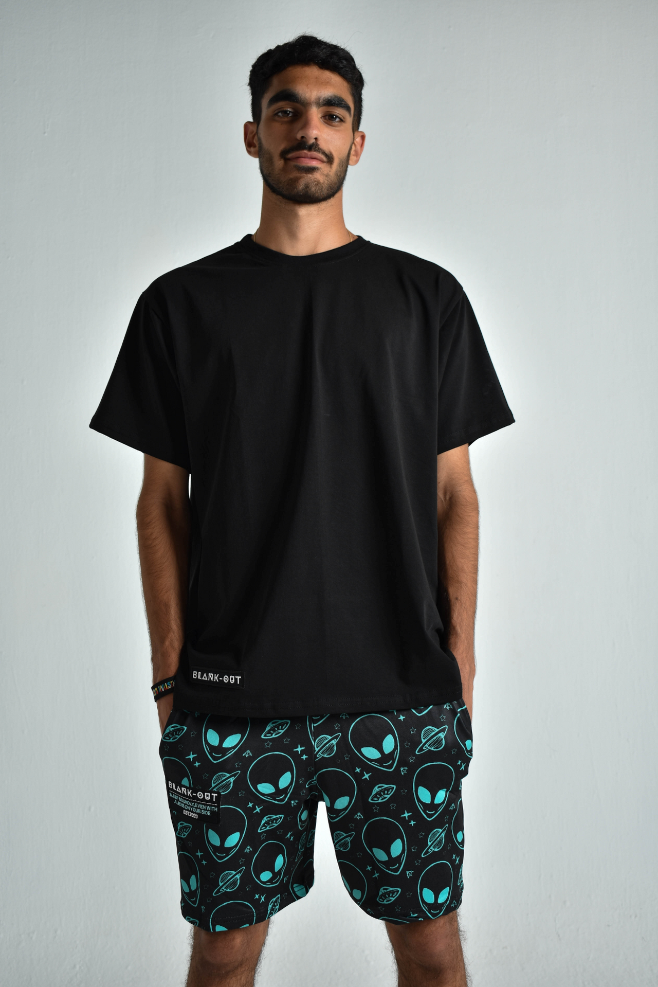 Aliens Pyjama Shorts