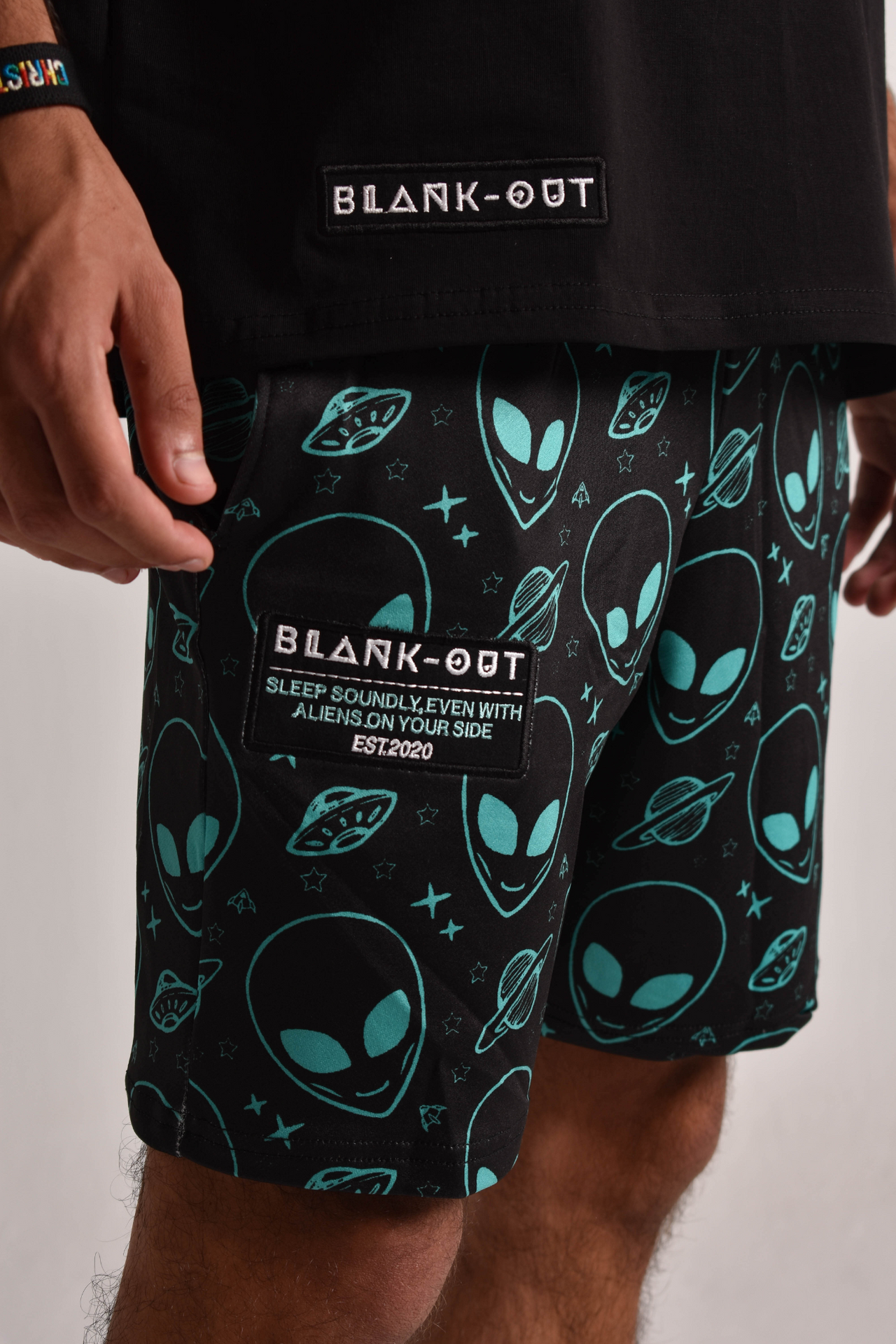 Aliens Pyjama Shorts