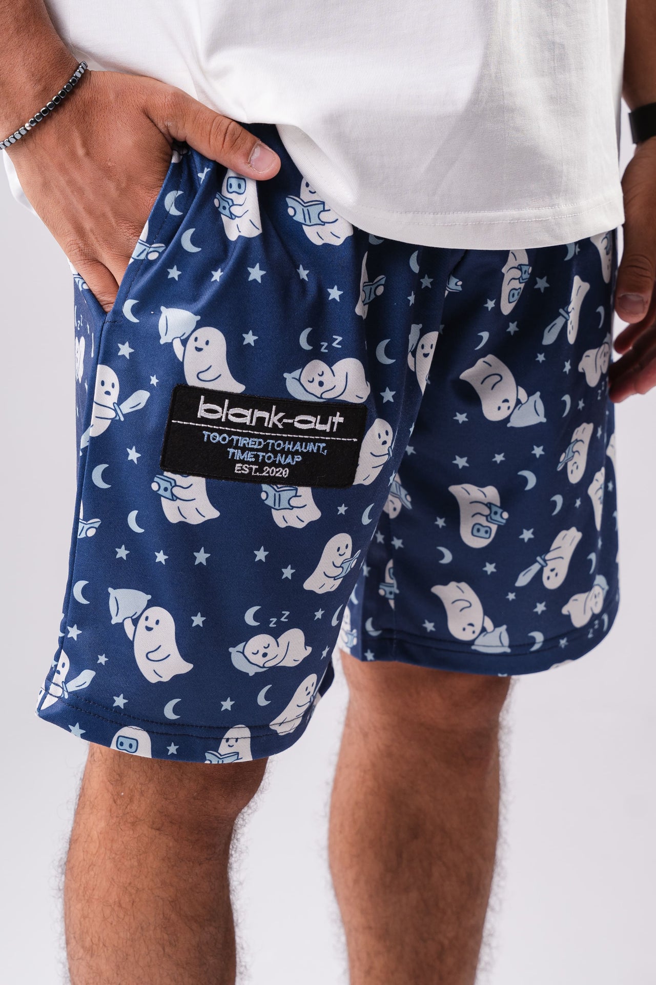 Sleepy Ghosts Pyjama Shorts