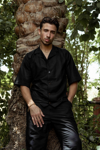 Black Linen Shirt