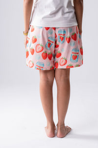 Strawberry Pyjama Shorts