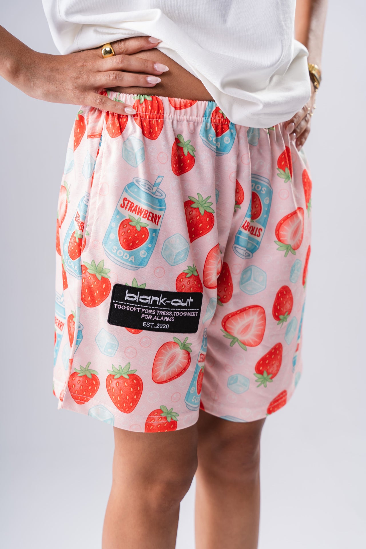 Strawberry Pyjama Shorts