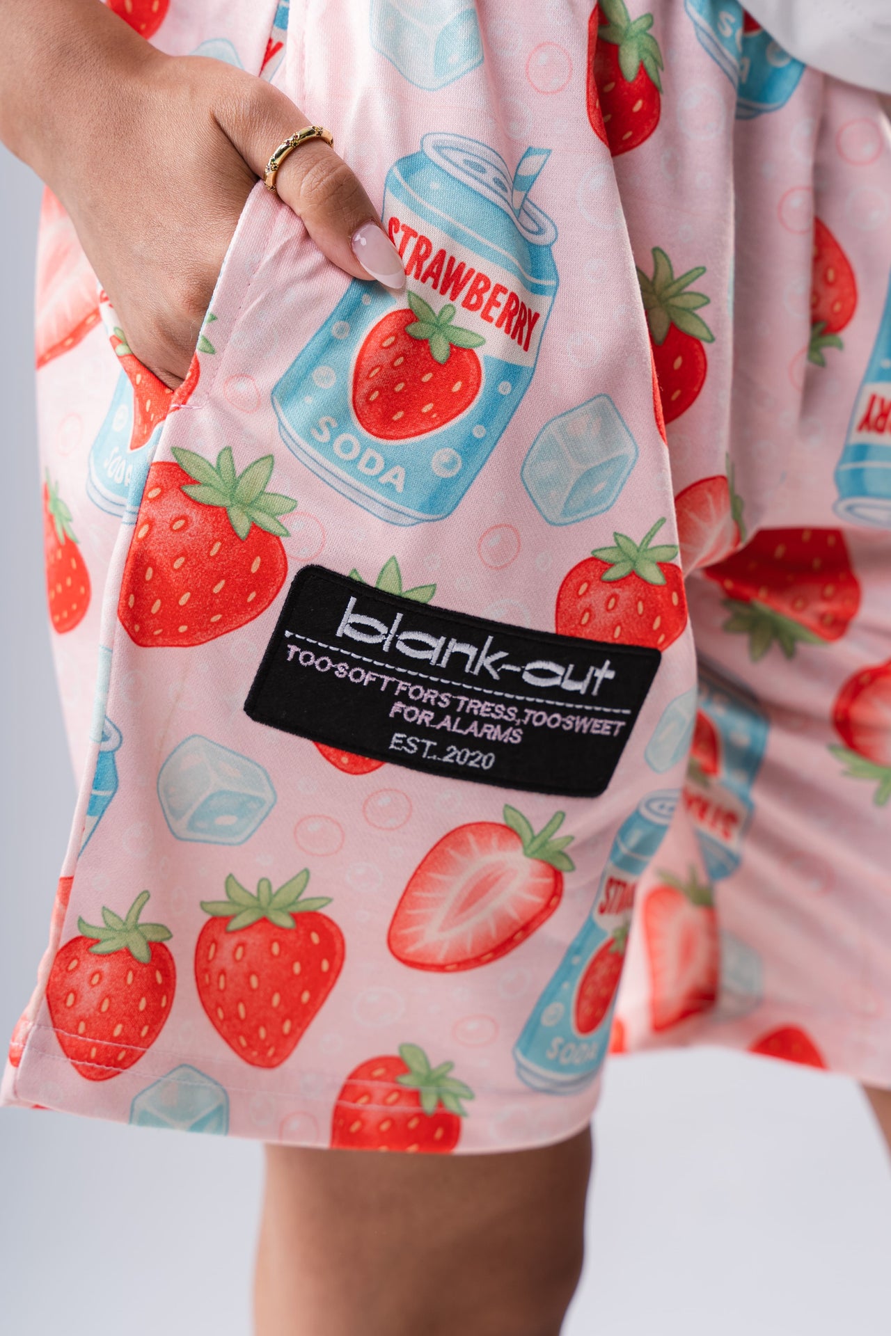 Strawberry Pyjama Shorts