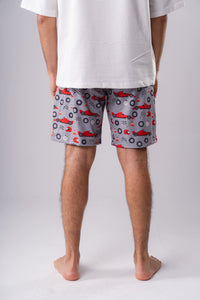Racing Pyjama Shorts