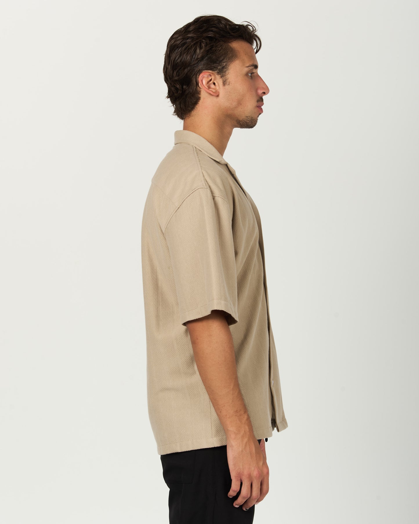 Mocha Textured Shirt